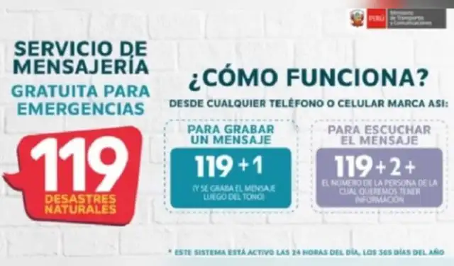 ¿Las llamadas colapsaron tras un terremoto? Marca el 119 y avisa a tu familia dónde estás. Foto: Difusión. ¿Las llamadas colapsaron tras un terremoto? Marca el 119 y avisa a tu familia dónde estás. Foto: Difusión.