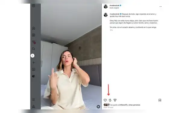 Korina Rivadeneira bloquea sus comentarios tras exponer a Mario Hart.