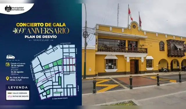 Av. Brasil y Pueblo Libre: estas son las calles que estarán cerradas y las rutas para evitar el tráfico. Foto: Composición EP.
