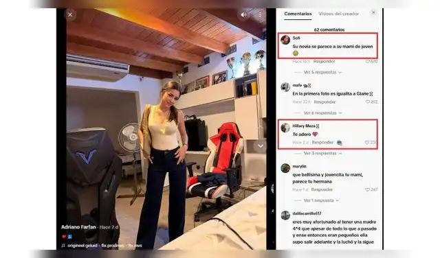 Usuarios señalan el parecido de presunta novia de Adriano Farfán con Melissa Klug.