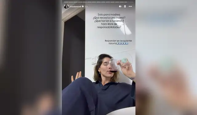 Korina Rivadeneira se muestra sensible.