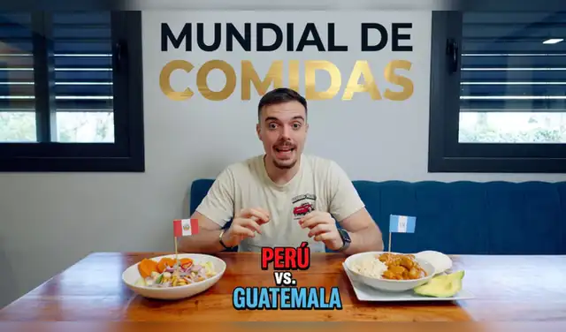 Perú vs. Guatemala en el Mundial de Comidas de Ibai: ceviche busca avanzar a semifinales. Foto: Ibai Llanos.