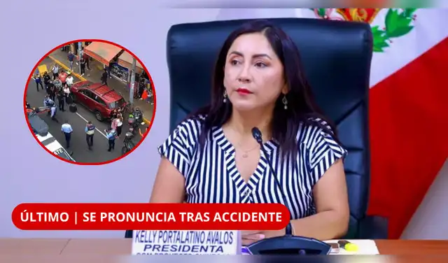 ¡ESTO PUBLICÓ KELLY PORTALATINO! Excongresista revela que llegó a una conciliación con el ciclista que atropelló. Foto: Composición EP. ¡ESTO PUBLICÓ KELLY PORTALATINO! Excongresista revela que llegó a una conciliación con el ciclista que atropelló. Foto: Composición EP.