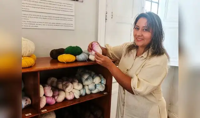Diseñadora Evelyn Monteza.