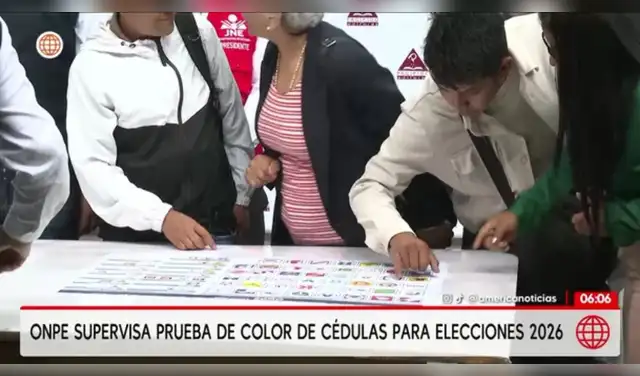 ONPE prepara locales alternativos ante posibles efectos de El Niño y avanza con la impresión de las cédulas de sufragio. Foto: América TV.