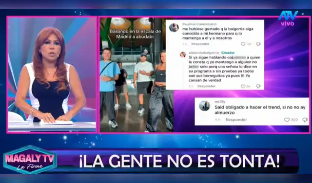 Alejandra Baigorria pierde los papeles al exponer que Said Palao no le regaló su viaje de cumpleaños a Japón Alejandra Baigorria pierde los papeles al exponer que Said Palao no le regaló su viaje de cumpleaños a Japón