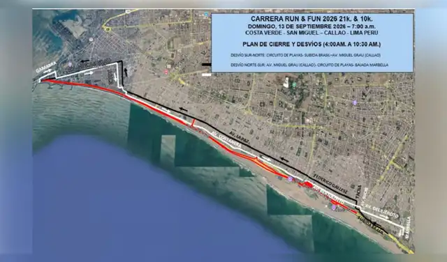 Este domingo tendrás que CAMBIAR DE RUTA: REVISA AQUÍ los desvíos y toma tus precauciones. Foto: Difusión. Este domingo tendrás que CAMBIAR DE RUTA: REVISA AQUÍ los desvíos y toma tus precauciones. Foto: Difusión.