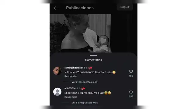 Fabiola Silva, mamá de Hugo García, reacciona a comentarios contra Isabella Ladera.