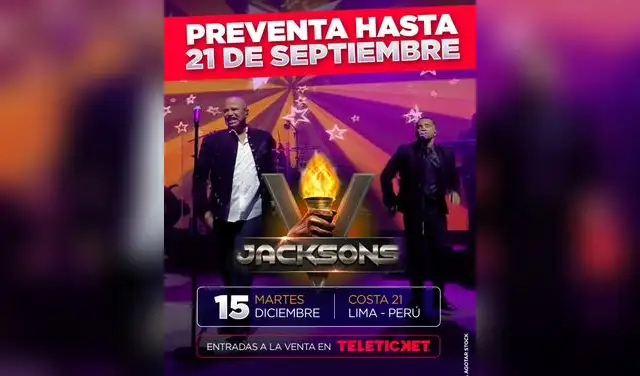 La expectativa por el primer concierto de The Jacksons en Lima continúa creciendo.