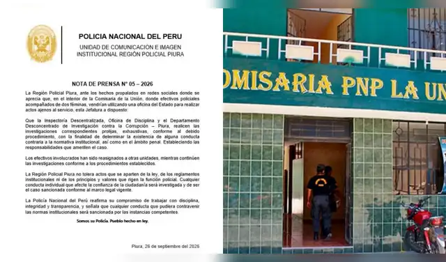 Comunicado PNP