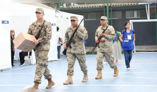 ¡DESPLIEGUE MASIVO! 41 MIL MILITARES llegarán a más de 10 mil locales: ¿votaciones seguras y en orden? Foto: Difusión.