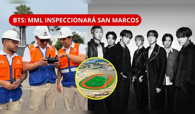 ¡SAN MARCOS PASARÁ 3 INSPECCIONES ANTES DE BTS! Foto: Composición EP. ¡SAN MARCOS PASARÁ 3 INSPECCIONES ANTES DE BTS! Foto: Composición EP.