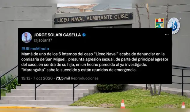 La información fue difundida por el periodista Jorge Solari y posteriormente se conocieron las acciones adoptadas por las autoridades.