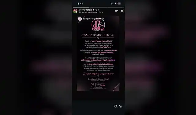 Pamela Franco y Christian Cueva estallan contra Pamela López en comunicado y hacen grave acusación Pamela Franco y Christian Cueva estallan contra Pamela López en comunicado y hacen grave acusación