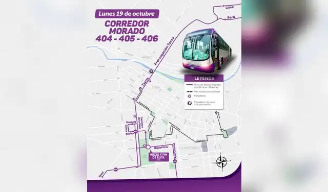 Corredor Morado LUNES 19 Corredor Morado LUNES 19