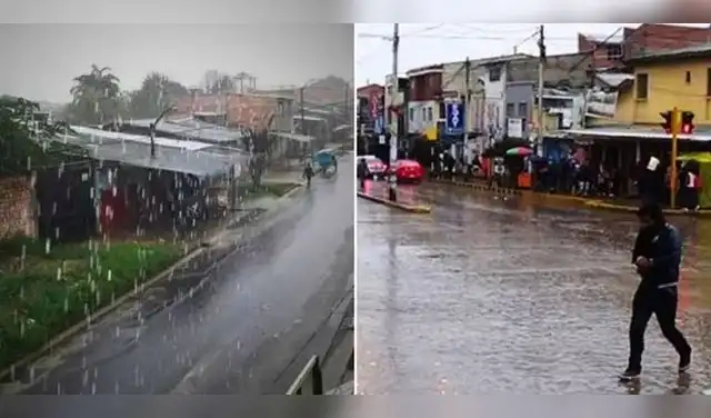 Fuertes LLUVIAS afectarán 6 regiones entre el 22 y 24 de octubre.