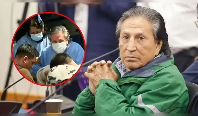 Alejandro Toledo es trasladado de emergencia a hospital de Ate por complicaciones de salud.