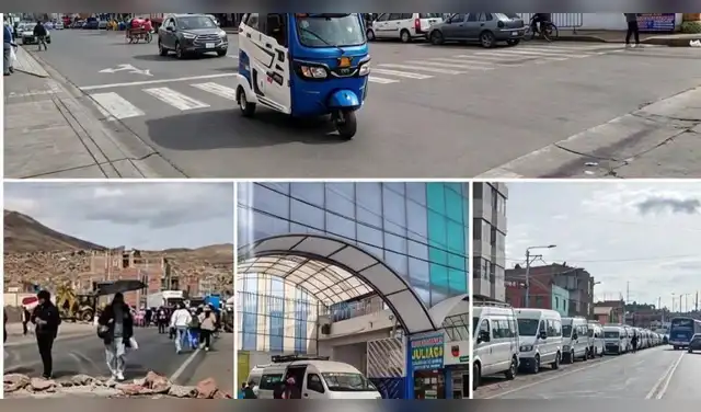 ¡PARO Y BLOQUEOS EN PUNO!