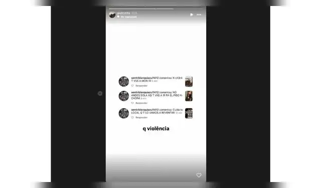 Giuli Cunha puso evidencia amenazas en su contra.