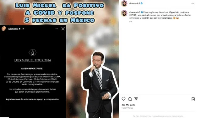 Luis Miguel: Filtran la FUERTE ENFERMEDAD que lo obligó a posponer sus conciertos en México.