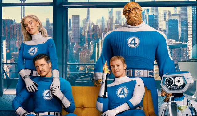 'Los 4 fantásticos: primeros pasos' se estrenará el próximo jueves 24 de julio. Foto: Marvel Studios 'Los 4 fantásticos: primeros pasos' se estrenará el próximo jueves 24 de julio. Foto: Marvel Studios