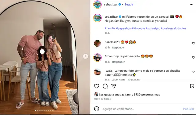 <em>Sebastián Lizarzaburu sorprende con publicación. Captura: Instagram</em>   