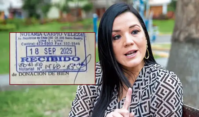 Documento que presentó Marisel Linares. Foto: composición GLR Documento que presentó Marisel Linares. Foto: composición GLR