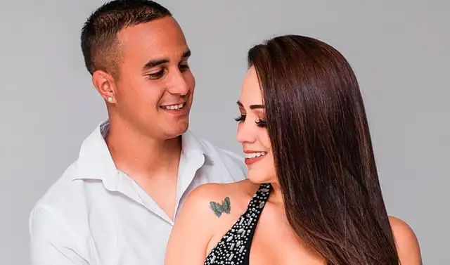 Melissa Klug y Jesús Barco