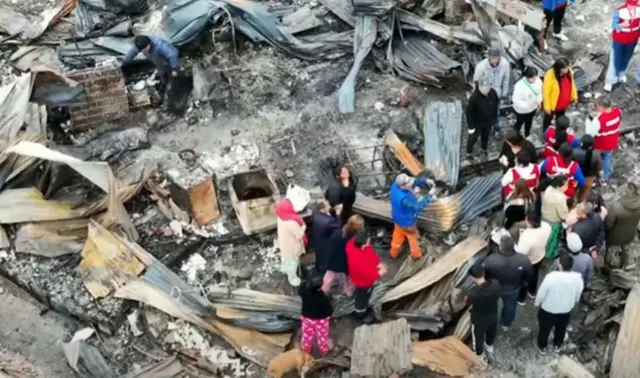 Terreno afectado pertenecería al Minedu.