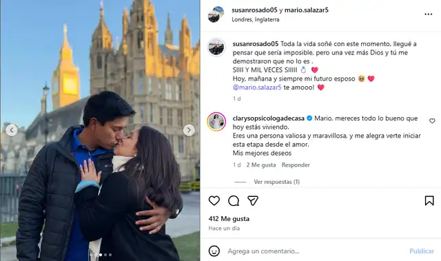  Susan Rosado anuncia su compromiso tras accidente de Tony Rosado 