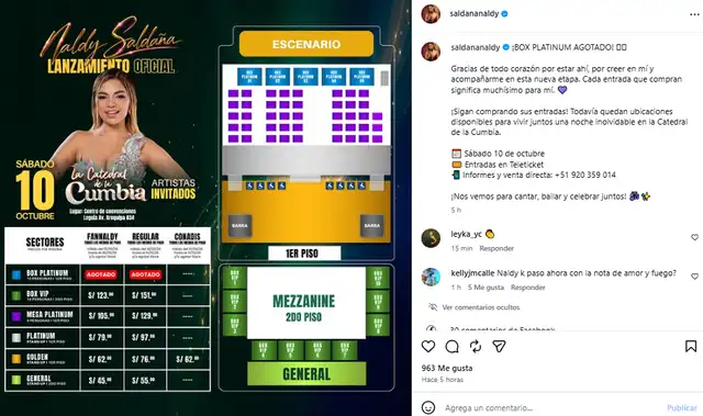 Naldy Saldaña decide promocionar su concierto en medio de escándalo. Naldy Saldaña decide promocionar su concierto en medio de escándalo.