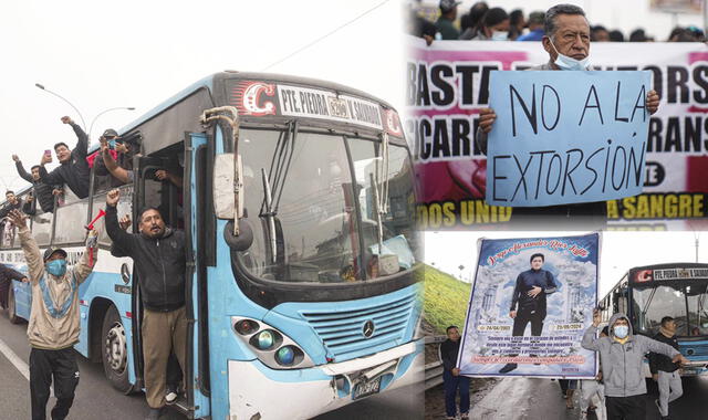 Transportistas acatan un paro luego de varios días de marchas y protestas