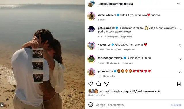 Hugo García e Isabella Ladera CONFIRMAN la llegada de su primer bebé y EMOCIONAN con ecografía