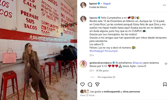 <em>Ethel Pozo se emociona al viajar fuera del país. Captura: Instagram </em> <em>Ethel Pozo se emociona al viajar fuera del país. Captura: Instagram </em>
