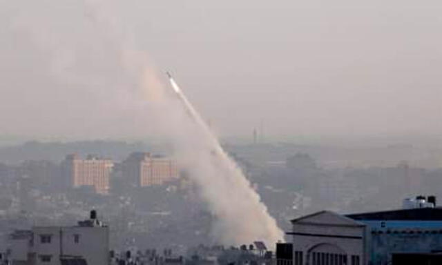 Ataque terrorista de Hamás contra Israel. FUENTE: Twitter.   