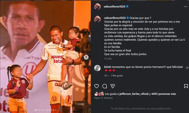 Edison Flores se pronuncia EMOCIONADO tras REENCUENTRO con Ana Siucho y sus hijas.