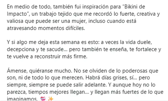 Onelia Molina envía emotivas palabras tras ampay de su expareja, Mario Irivarren, quien dejó el Perú tras las imágenes.