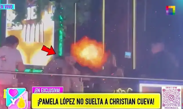 Pamela López y Dayron Martin, de quien habría sido su amante, son captados en fiesta tras ruptura con Paul Michael 