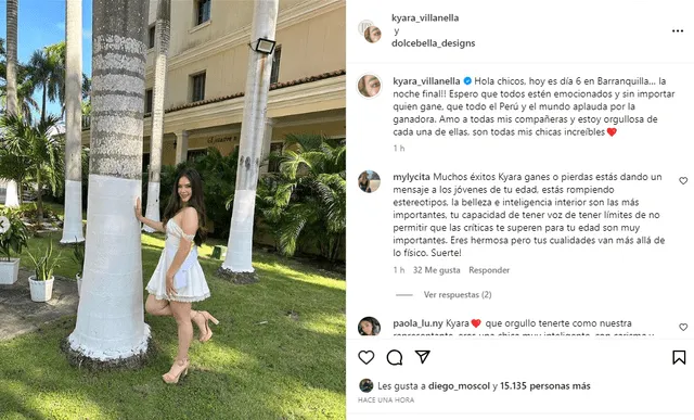 Kyara Villanella y su sentido mensaje antes de la final del Miss Teen Universe.