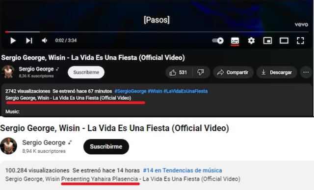 Sergio George no puso créditos de Yahaira Plasencia en canción con Wisin.   