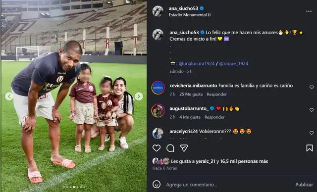  Ana Siucho y Edison Flores emocionan al aparecer juntos en foto y ella le dedica amoroso mensaje 