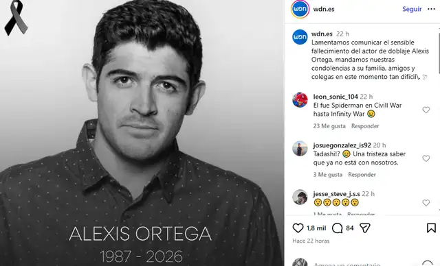 <em>Alexis Ortega falleció a los 38 años de edad. </em> <em>Alexis Ortega falleció a los 38 años de edad. </em>