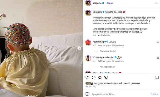Influencer reveló que su hija de 2 años fue diagnosticada con cáncer. Influencer reveló que su hija de 2 años fue diagnosticada con cáncer.