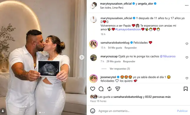 Maryto anunció volverá a ser padre con su novia. Maryto anunció volverá a ser padre con su novia.
