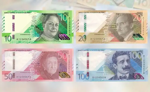  El BCRP presentó las nuevas características de la familia de los billetes. Foto: composición LR/BCRP   