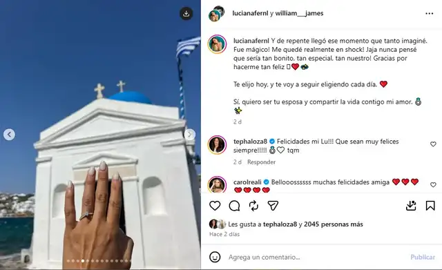 ¡DIJO QUE SÍ! Exfigura de ‘Esto Es Guerra’ anuncia su compromiso desde Grecia y deja a todos en shock con su espectacular anillo ¡DIJO QUE SÍ! Exfigura de ‘Esto Es Guerra’ anuncia su compromiso desde Grecia y deja a todos en shock con su espectacular anillo