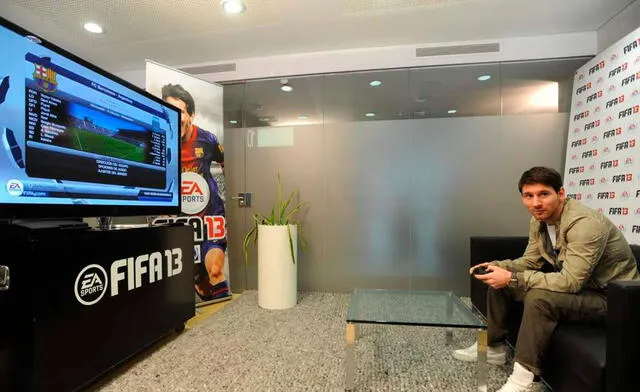 Lionel Messi le gustaba jugar PES y FIFA, pero su pasatiempo lo dejó por sus hijos. | FUENTE: Internet.   