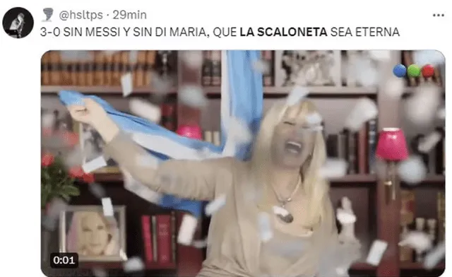 Memes Chile vs. Argentina: los imágenes en redes sociales tras la derrota de Gareca. Foto: X/Captura de pantalla