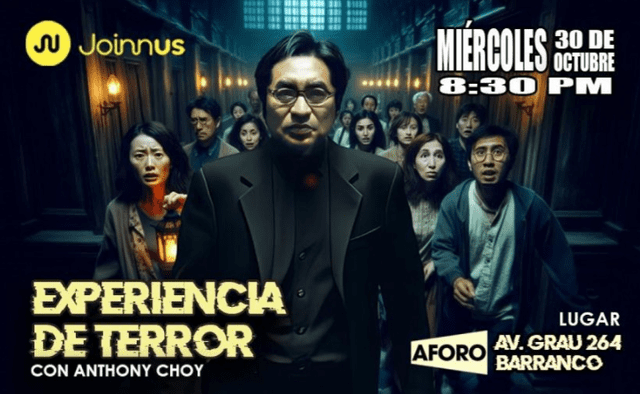  <strong>Experiencia de terror con Anthony Choy</strong>.   