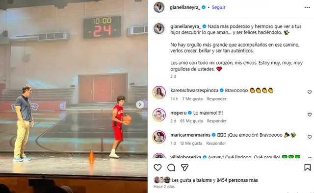 Gianella Neyra se emocionó en presentación de su hijo. Gianella Neyra se emocionó en presentación de su hijo.